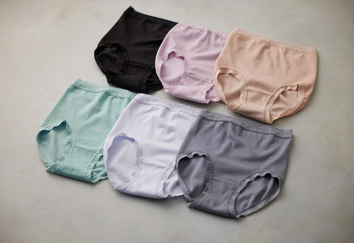 PPA112|ワコール ディアヒップ DearHip Shorts 綿混 ノーマルショーツ はきこみ丈 ふかめ M/L/LL/3L
