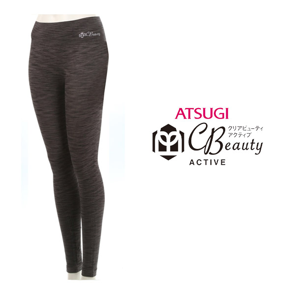 アツギ クリアビューティ アクティブ ソフトにサポート 10分丈ボトム 全2色 M Ll 下着 ランジェリーの専門店 アンテシュクレ Intesucre