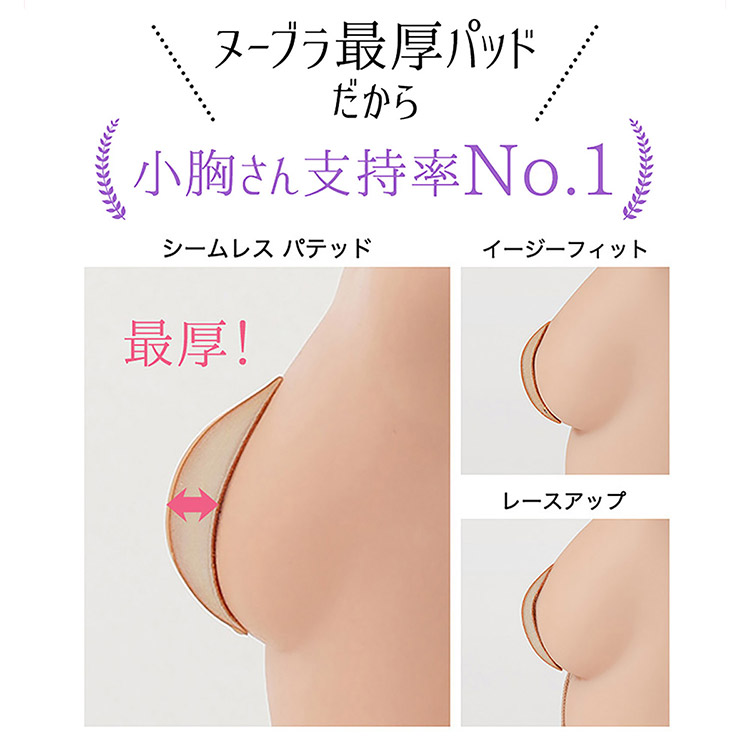 Nubra 正規品　シームレスパテッド