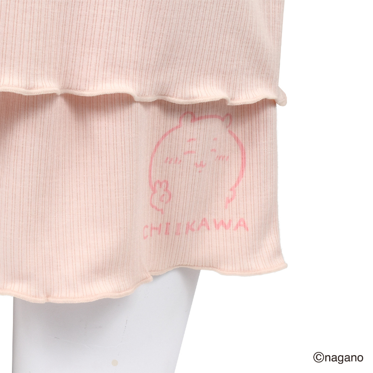 L1P6002|ちいかわ ルームウェア ハーフパンツ リブパンツ M-L