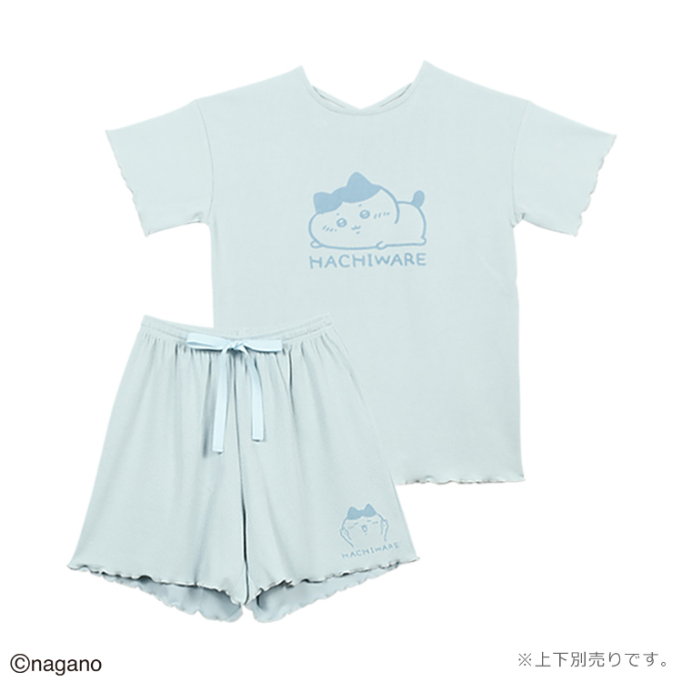 L1P6002|ちいかわ ルームウェア ハーフパンツ リブパンツ M-L