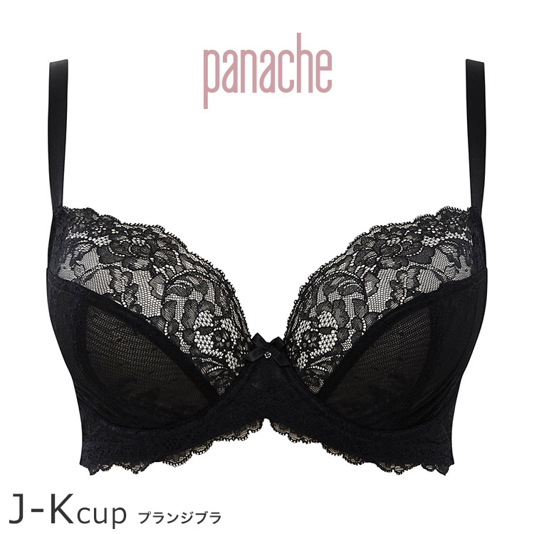 9396｜panache パナシェ Ana プランジブラ ブラジャー単品 JKカップ アンダー65/70/75/80/85cm