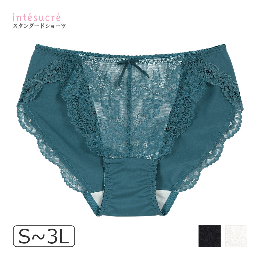 【6/26発売予定】TSP002B|アンテシュクレ intesucre TBT002Bペア スタンダードショーツ S/M/L/LL/3L