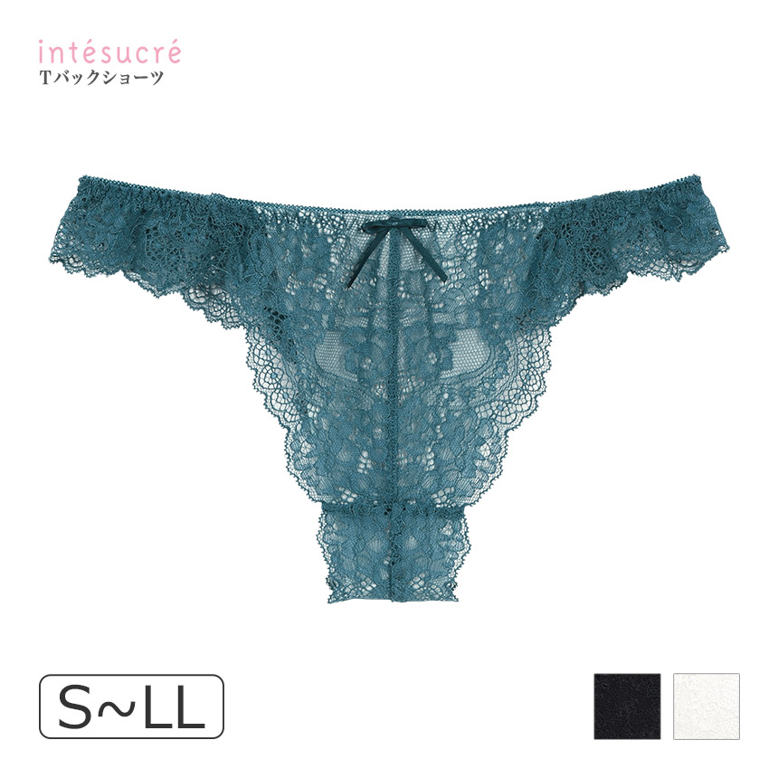 【6/26発売予定】TST002B|アンテシュクレ intesucre TBT002Bペア Tバックショーツ S/M/L/LL