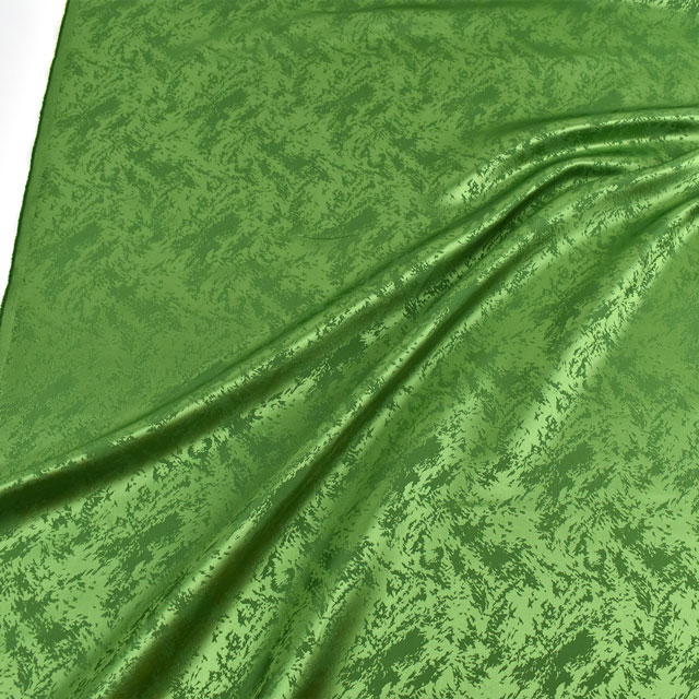 ジャガード生地 蜃気楼(120084) 12.グリーン 10Aa05_