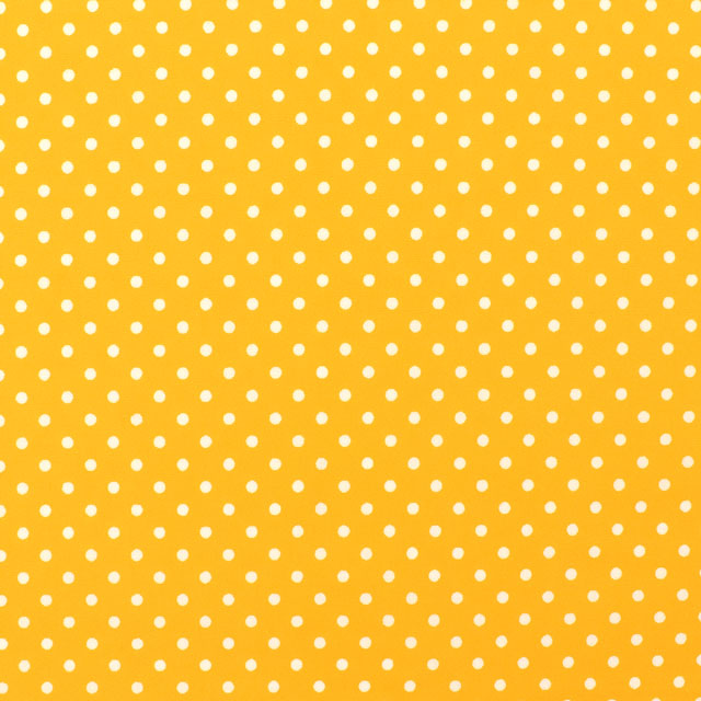 生地 水玉ブロード（288190-2） 2-52.黄色地×白 (H)_k4_