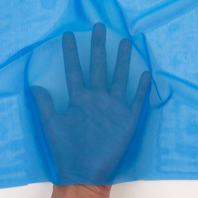 生地 パワーネット ソフト(739E) 51.ロイヤルブルー 10Bk15_