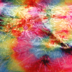 生地 TIE‐DYED タイダイ2wayベロア（930） 6.ミックス 10Bm18_