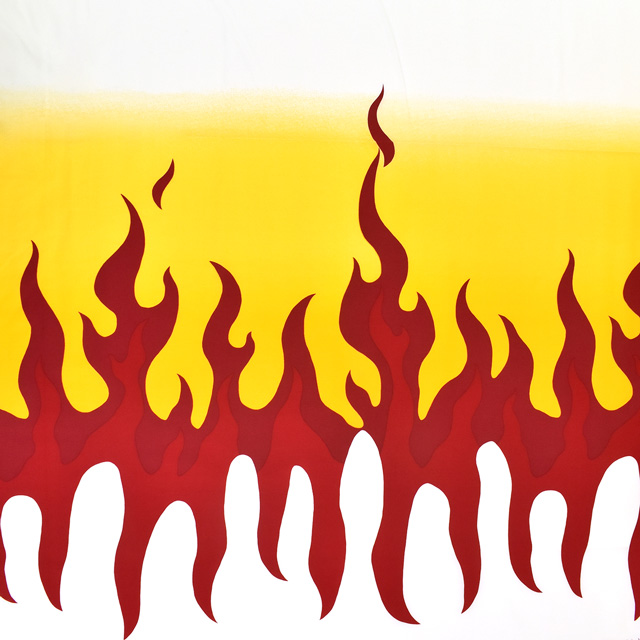 生地 和柄ブロードプリント 紅蓮の炎 色番7a H Ki オカダヤ Okadaya 布 生地 毛糸 手芸用品の専門店