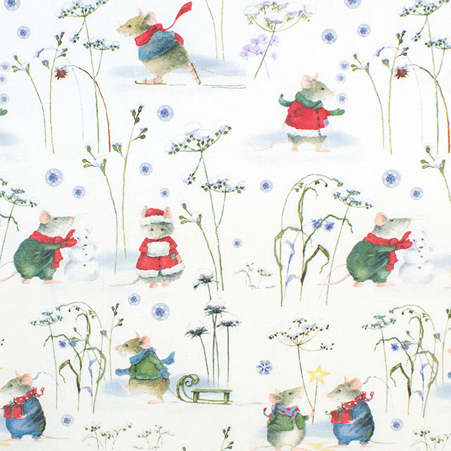 生地 acufactum-アクファクトゥム- 冬のネズミ(ACU3523) 737.オフ 09Ac04_