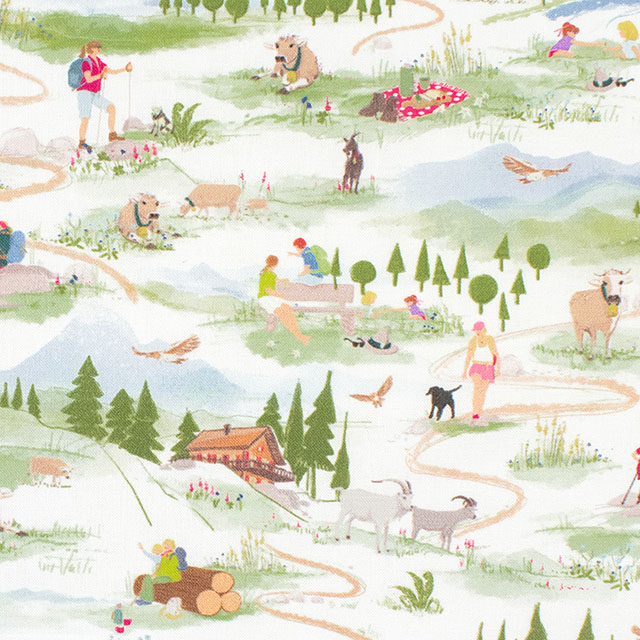 生地 acufactum-アクファクトゥム- 山の世界(HC-ACU3523) 948.オフ 09Ac04_