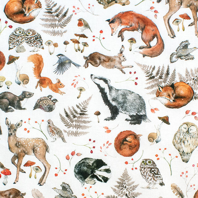 生地 acufactum-アクファクトゥム- 野生動物(ACU3523) 958.オフ 09Ac04_