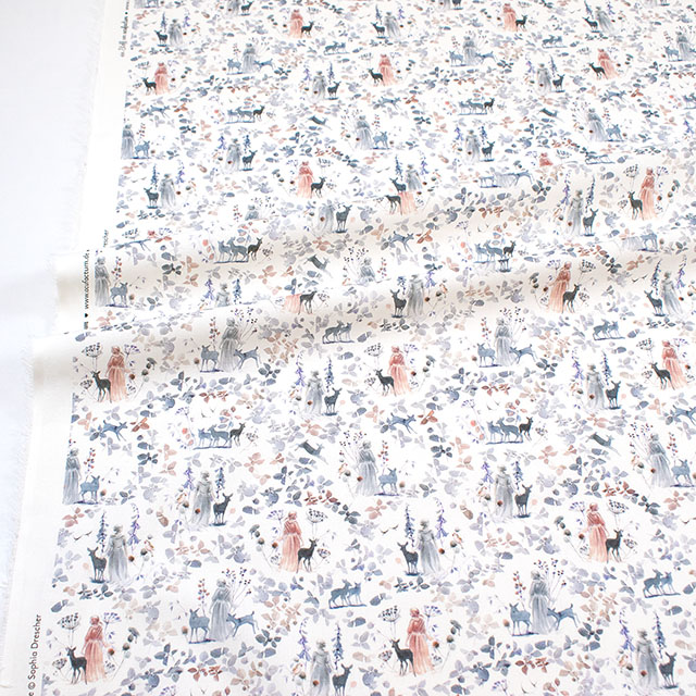 生地 acufactum-アクファクトゥム- ロマンティック・ガーデン(ACU3523) 986.オフ 09Ac04_