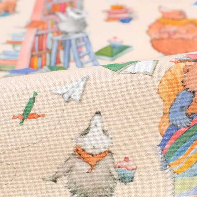 生地 acufactum-アクファクトゥム- リーディング・レッスン(HC-ACU3523) 896.ベージュ 09Ac04_