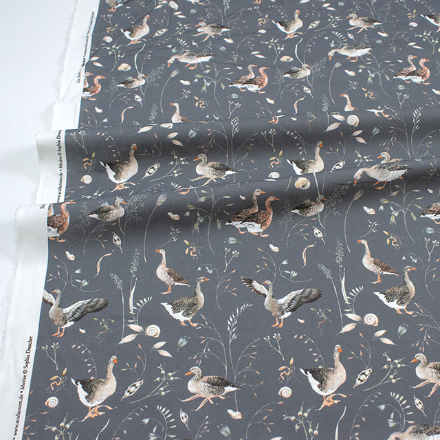 生地 acufactum-アクファクトゥム- グレー・グース(HC-ACU3523) 855.グレー 09Ac04_