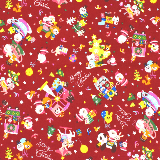 生地 クリスマスプリント かわいいクリスマス 遊園地柄 シーチング Ap 1a レッド M 1f 1a レッド 新宿オカダヤ 生地 クリスマスプリント かわいいクリスマス 遊園地柄 シーチング Ap 1a レッド M 1f 1a レッド 新宿オカダヤ