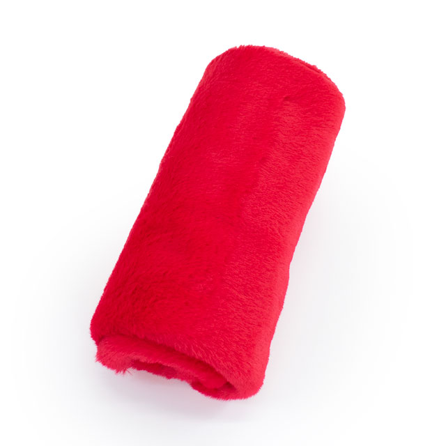 生地 ショートファー 約80cm幅×50cmカット(axl-24-81311) 24.レッド 10Bo23_