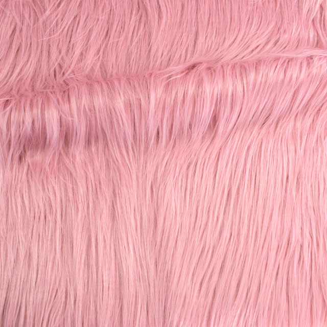 生地 長毛ファー 約90cm幅×50cmカット(axl-24-81334) 56.ダスティピンク 10Bo23_