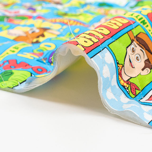 生地 BTSシリーズ トイ・ストーリー コミック/キルティング(GRQ-1156) 1A.ブルー 09Ae99_