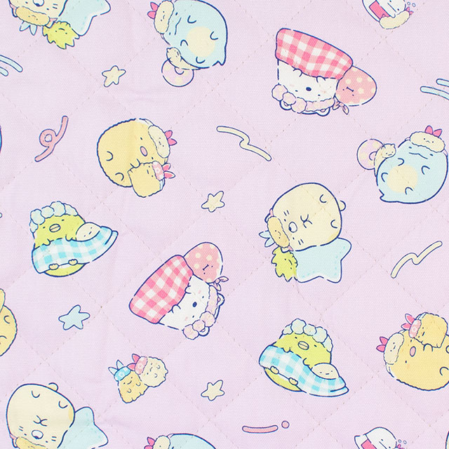 生地 すみっコぐらし 夢見る柄/キルティング（GQ-3814） 1B.パープル 09Ae99_