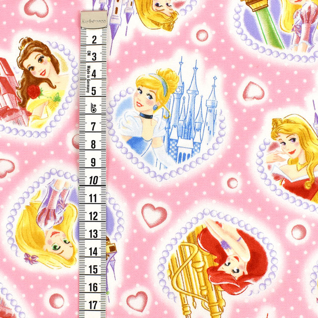 生地 Bts ディズニープリンセス オックス Gr 1104 1a ピンク M 1f オカダヤ Okadaya 布 生地 毛糸 手芸用品の専門店