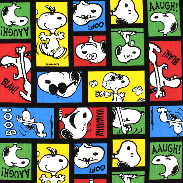 生地 Peanuts ピーナッツ Snフェイスコミック キルティング 7459 Bkq ブラック M 1f オカダヤ Okadaya 布 生地 毛糸 手芸用品の専門店