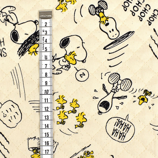 生地 Peanuts ピーナッツ Snウッドストック キルティング 7442 Knq 生成 M 1f オカダヤ Okadaya 布 生地 毛糸 手芸用品の専門店