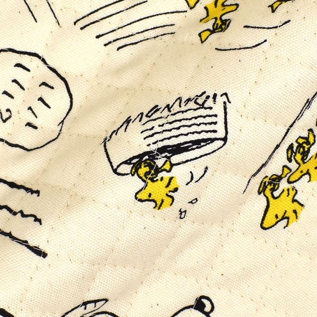 生地 Peanuts ピーナッツ Snウッドストック キルティング 7442 Knq 生成 M 1f オカダヤ Okadaya 布 生地 毛糸 手芸用品の専門店
