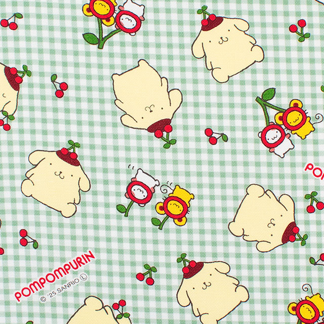生地 ポムポムプリン チェリー/オックス(832070) GO.グリーン 09Ae99_