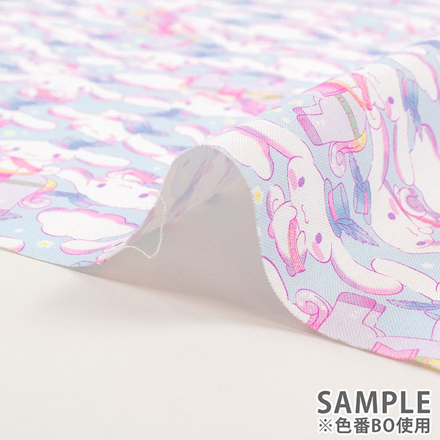 生地 シナモロール フェス/オックス(832124) PO.ピンク 09Ae99_