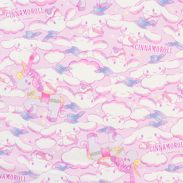 生地 シナモロール フェス/オックス(832124) PO.ピンク 09Ae99_