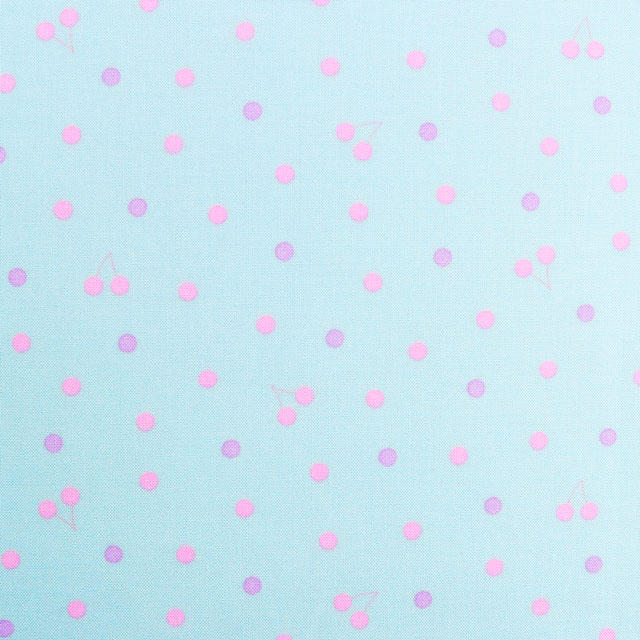 生地 クラシカルモダンシュシュ チェリードット/シーチング（CMCF-18） P.ピンク (M)_1f_ オカダヤ(okadaya) 布・生地 、毛糸、手芸用品の専門店