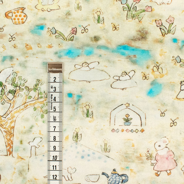 生地 mizacosha-ミシャコシャ- blue blue/シーチング(EGX-9500) 1A.アイボリー 09Ac04_