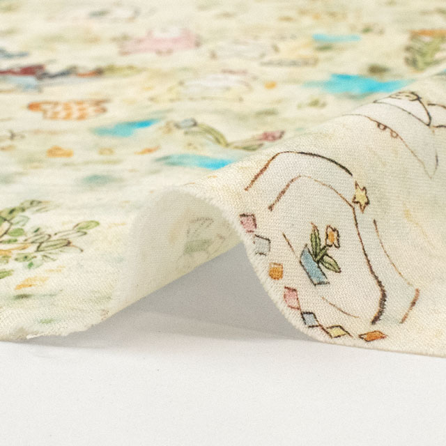 生地 mizacosha-ミシャコシャ- blue blue/シーチング(EGX-9500) 1A.アイボリー 09Ac04_