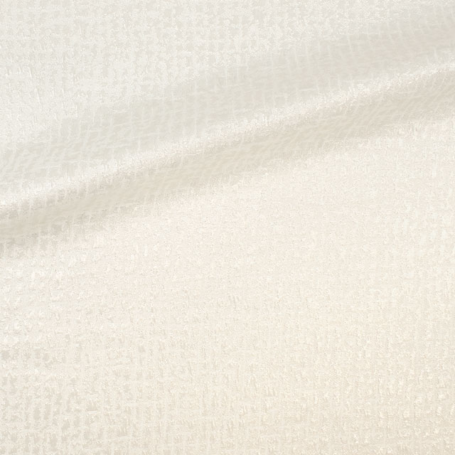 ジャガード生地 エスパース(1174) 1.白/シルバー 10Aa05_