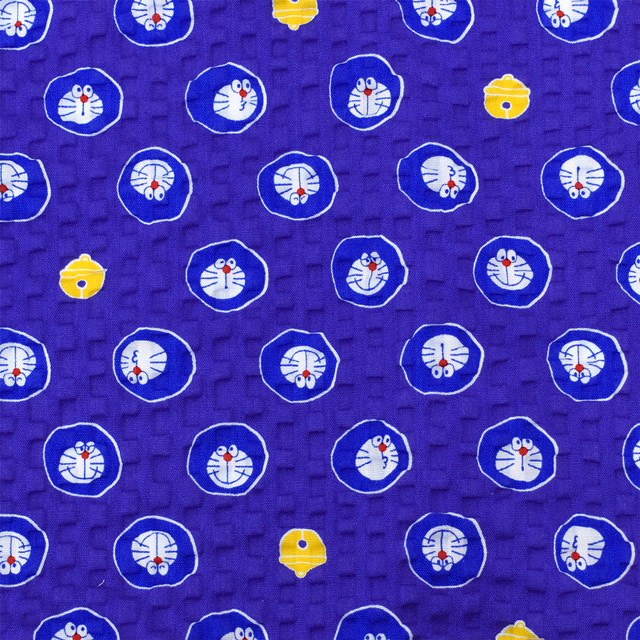 生地 アイムドラえもん/リップル(G-8132) 1C.ネイビー系 (B)_at_