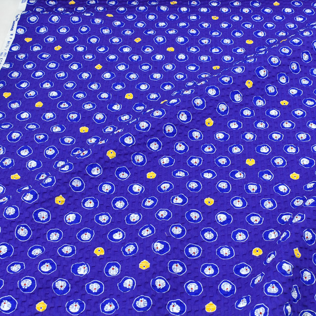 生地 アイムドラえもん/リップル(G-8132) 1C.ネイビー系 (B)_at_