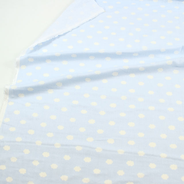 生地 ホーミーコレクション 雲/ダブルガーゼ(GH12987S) D.青 09Bo35_