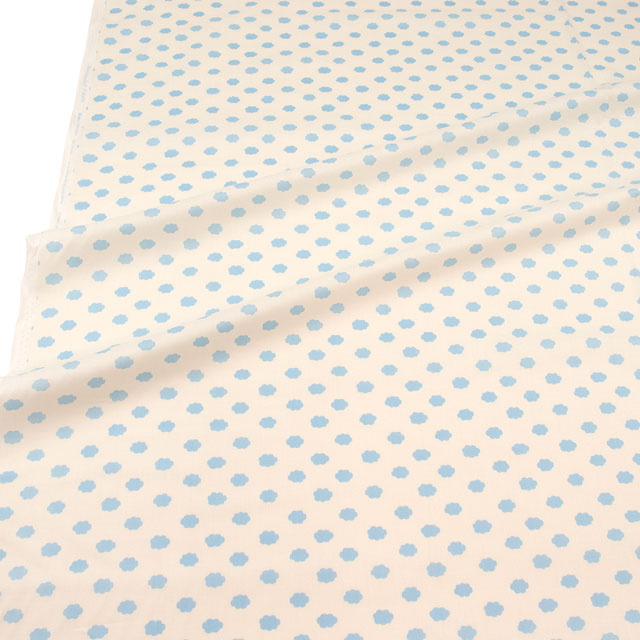 生地 ホーミーコレクション 雲柄/ブロード(DH13060S) A.オフホワイト 09Ae99_