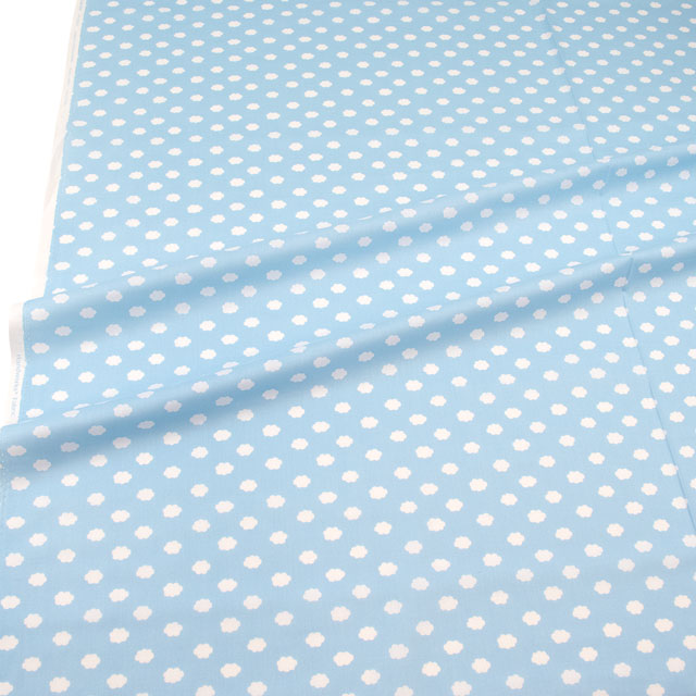 生地 ホーミーコレクション 雲柄/ブロード(DH13060S) B.ライトブルー 09Ae99_