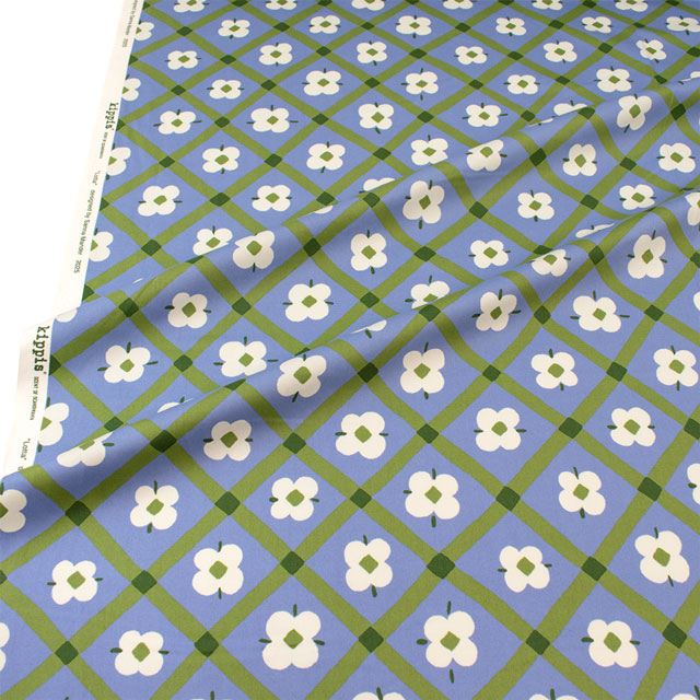 生地 kippis-キッピス- Lotta 市民農園/オックス(KPO) 91B.ブルー 09Ac04j