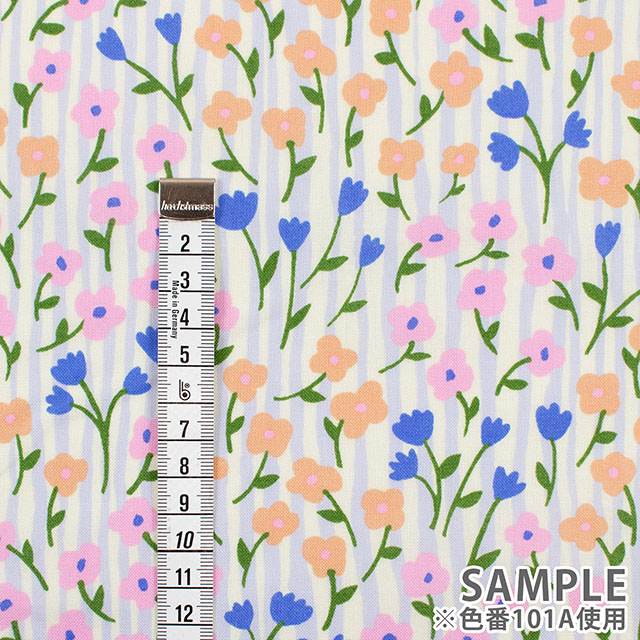 生地 kippis-キッピス- Kukamaa 花園/シーチング(KPS) 101A.マルチ 09Ac04j