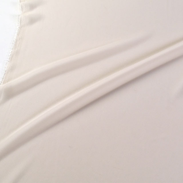 生地 50Dスーパージョーゼット広幅(KKF7535-58) 100.アイボリー 10Bf09_