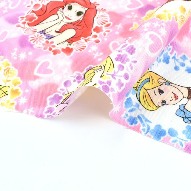 生地 Bts ディズニープリンセス オックス Gr1096 1a ピンク H Ki オカダヤ Okadaya 布 生地 毛糸 手芸用品の専門店