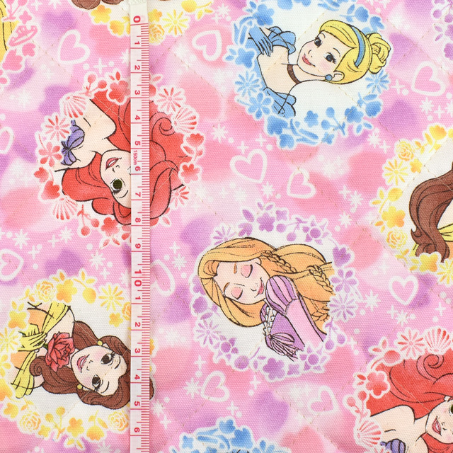 生地 Bts ディズニープリンセス キルティング Grq1096 1a ピンク H Ki オカダヤ Okadaya 布 生地 毛糸 手芸用品の専門店