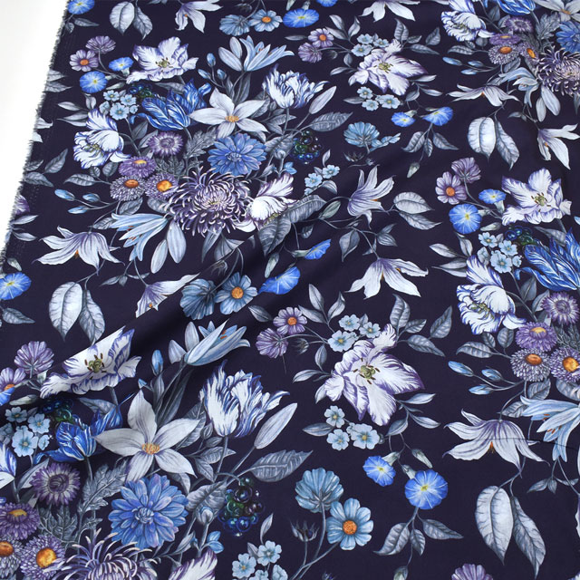 生地 LIBERTY FABRICS リバティ・ファブリックス タナローン 2021AW Stately Bouquet ステイトリィ・ブーケ(21-3631212) C 99Zz99j