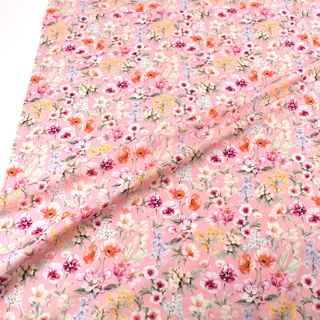 生地 LIBERTY FABRICS リバティ・ファブリックス タナローン 2022SS Fairytale フェアリーテイル(22-3632116) SD22C.ピンク 99Zz99j