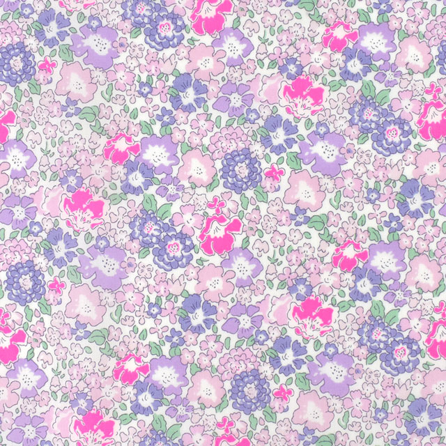 生地 LIBERTY FABRICS リバティ・ファブリックス タナローン 2022SS Neon Liberty Michelle ミシェル（3636017N） J22A (H)_k4j