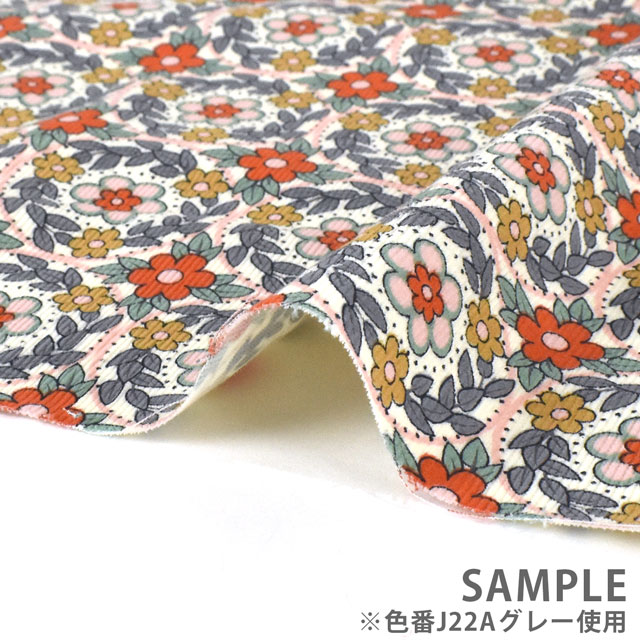 生地 LIBERTY-リバティ- コーデュロイ 2022AW Jessie's Jewel ジェシーズ・ジュエル（22-3632210L200）  22A.ブルー (L)824j(22A.ブルー): 新宿オカダヤ