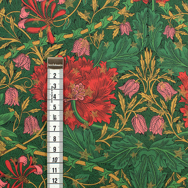 生地 LIBERTY FABRICS リバティ・ファブリックス タナローン 2025AW Festive Collection March Sparkle マーチ・スパークル(363G74312) A.グリーン 09Ac04j